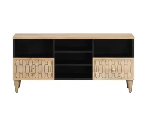 Tv Skapītis, 100X33X46 Cm, Mango Masīvkoks Vidaxl