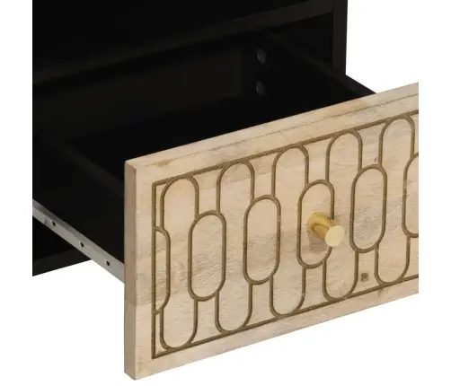 Tv Skapītis, 100X33X46 Cm, Mango Masīvkoks Vidaxl