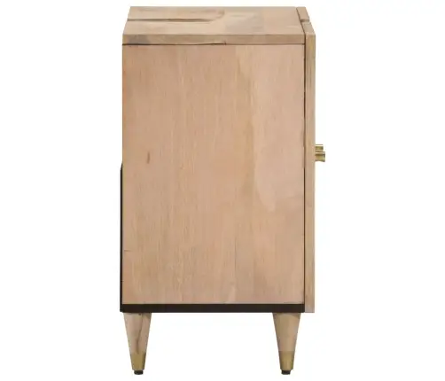 Vannasistabas Izlietnes Skapītis, 62X33X58 Cm, Mango Masīvkoks Vidaxl