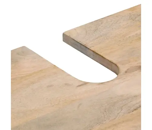 Vannasistabas Izlietnes Skapītis, 62X33X58 Cm, Mango Masīvkoks Vidaxl