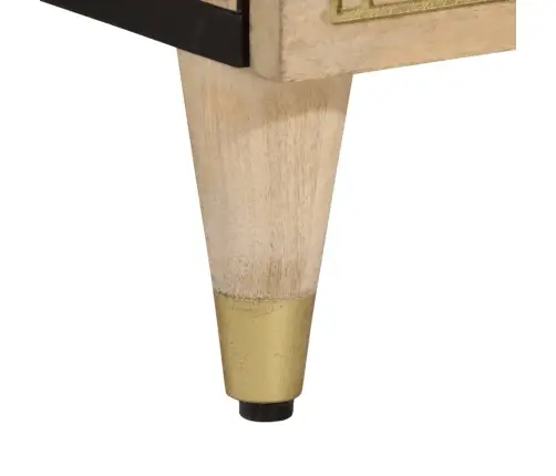 Šoninė Spintelė, 60X33X75cm Mango Medienos Masyvas