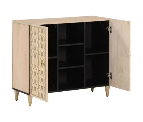 Puhvetkapp, 90X33X75 cm Mangopuit Puhvetkapp, 90X33X75 cm Mangopuit