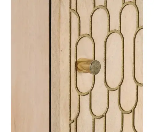 Komoda, 40X33X110cm Mango Medienos Masyvas