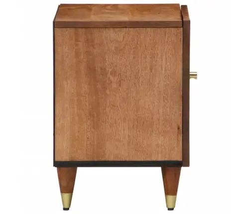 Naktsskapīši, 2 Gab., 40X33X46 Cm, Mango Masīvkoks Vidaxl