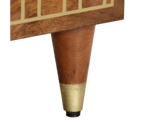 Naktsskapīši, 2 Gab., 40X33X46 Cm, Mango Masīvkoks Vidaxl