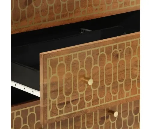 Skapītis, 60X33X75 Cm, Mango Masīvkoks Vidaxl