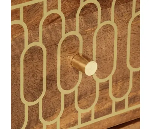 Skapītis, 60X33X75 Cm, Mango Masīvkoks Vidaxl