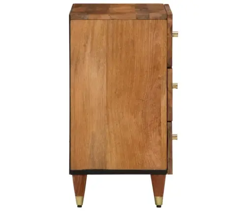 Naktsskapītis, 50X33X62 Cm, Mango Masīvkoks Vidaxl