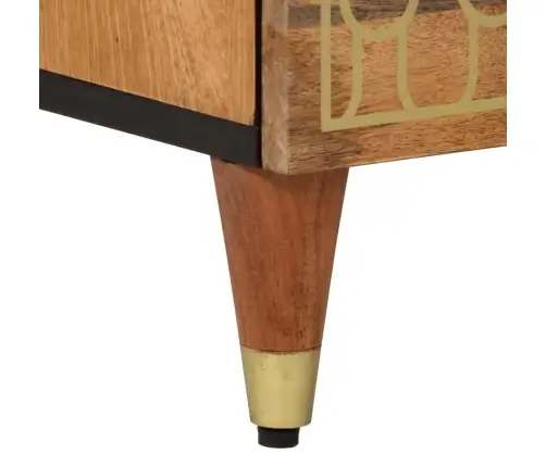 Naktsskapītis, 50X33X62 Cm, Mango Masīvkoks Vidaxl