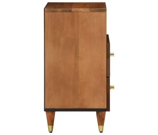 Naktsskapītis, 50X33X62 Cm, Mango Masīvkoks Vidaxl