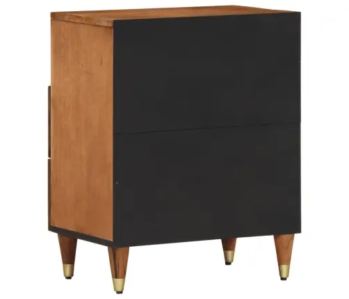 Naktsskapītis, 50X33X62 Cm, Mango Masīvkoks Vidaxl