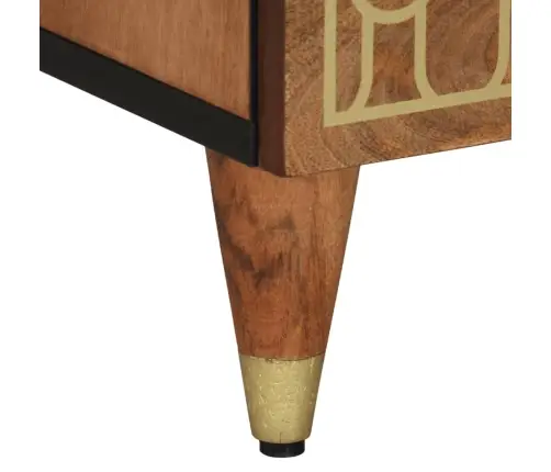 Naktsskapītis, 50X33X62 Cm, Mango Masīvkoks Vidaxl