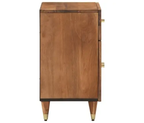 Naktsskapītis, 50X33X60 Cm, Mango Masīvkoks Vidaxl