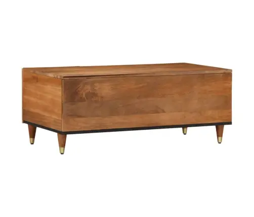 Kavos Staliukas, 100X54X40cm Mango Medienos Masyvas Kavos Staliukas, 100X54X40cm Mango Medienos Masyvas