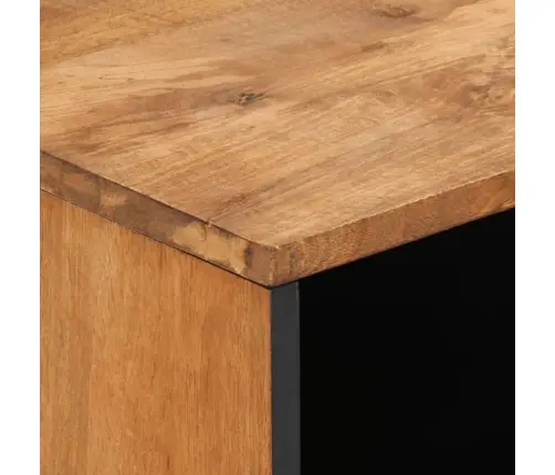 Televizoriaus Spintelė, 80X33X46cm Mango Medienos Masyvas