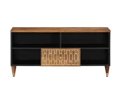 Tv Skapītis, 100X33X46 Cm, Mango Masīvkoks Vidaxl