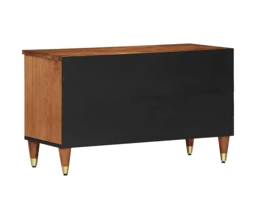 Tv Skapītis, 80X33X46 Cm, Mango Masīvkoks Vidaxl