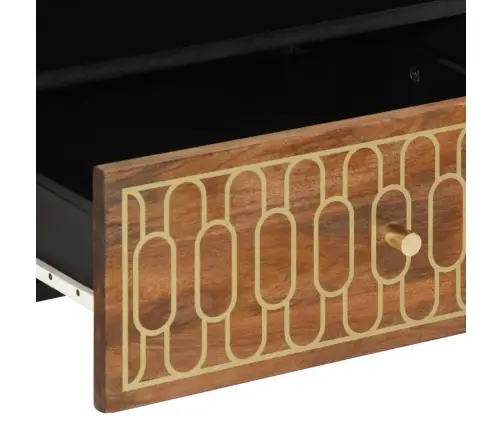 Tv Skapītis, 80X33X46 Cm, Mango Masīvkoks Vidaxl