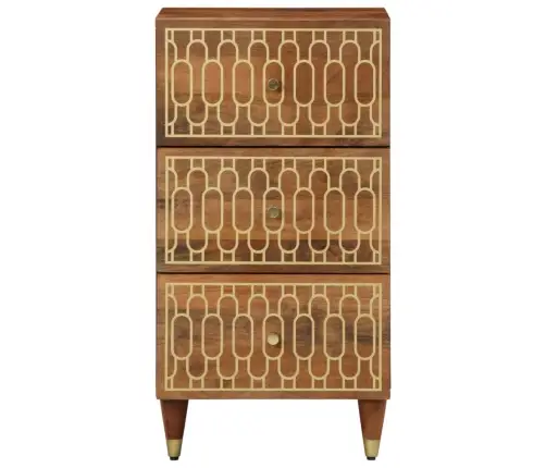 Skapītis, 40X33X75 Cm, Mango Masīvkoks Vidaxl