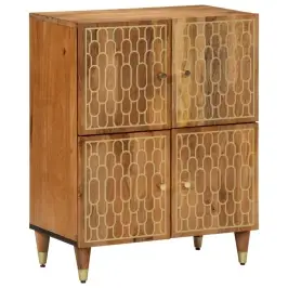 Skapītis, 60X33X75 Cm, Mango Masīvkoks Vidaxl