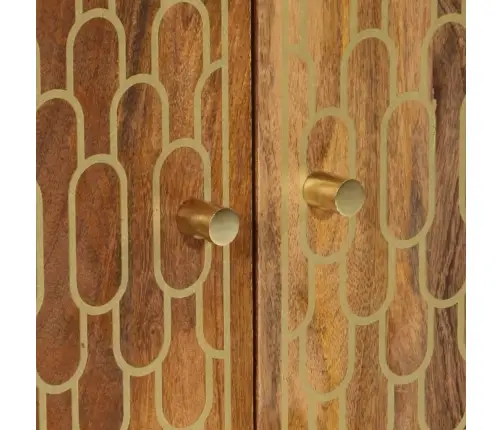 Skapītis, 60X33X75 Cm, Mango Masīvkoks Vidaxl