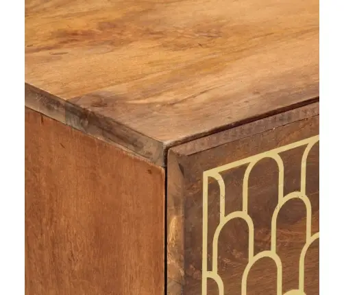 Puhvetkapp, 80X33X75 cm Mangopuit