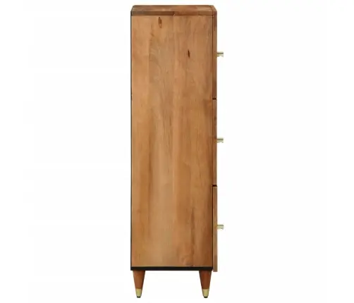 Augstais Skapītis, 40X33X110 Cm, Mango Masīvkoks Vidaxl