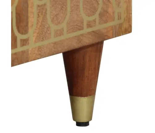 Augstais Skapītis, 40X33X110 Cm, Mango Masīvkoks Vidaxl