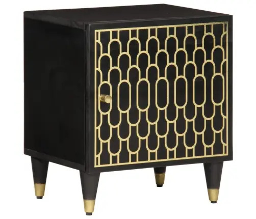 Naktsskapīši, 2 Gab., 40X33X46 Cm, Mango Masīvkoks Vidaxl