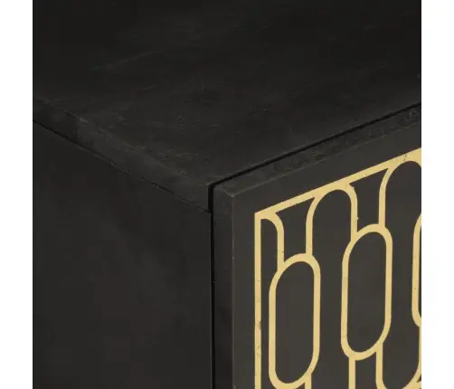 Naktsskapītis, 40X33X46 Cm, Mango Masīvkoks Vidaxl