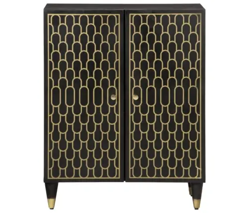 Šoninė Spintelė, 60X33X75cm Mango Medienos Masyvas