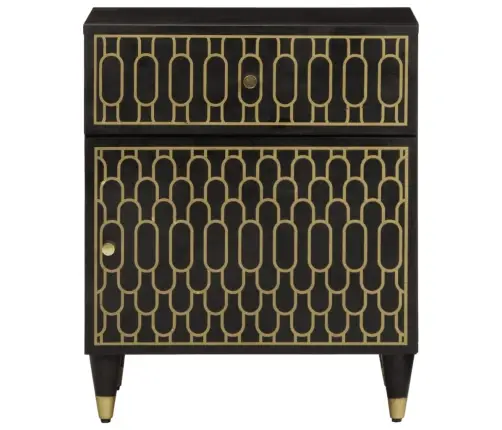 Naktsskapītis, 50X33X60 Cm, Mango Masīvkoks Vidaxl