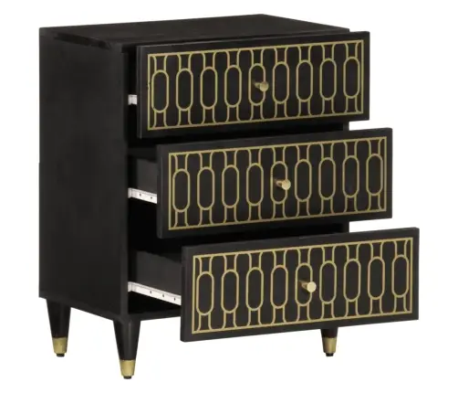 Naktsskapītis, 50X33X60 Cm, Mango Masīvkoks Vidaxl Naktsskapītis, 50X33X60 Cm, Mango Masīvkoks Vidaxl