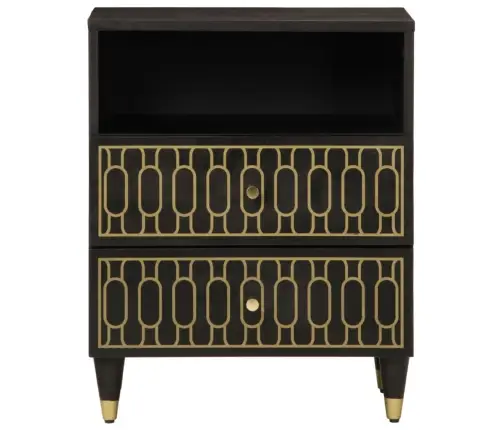 Naktsskapītis, 50X33X60 Cm, Mango Masīvkoks Vidaxl