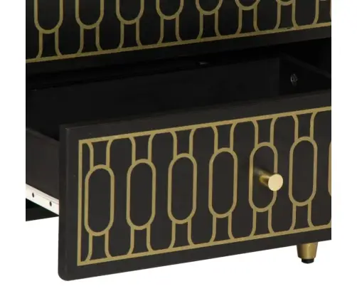 Naktsskapītis, 50X33X60 Cm, Mango Masīvkoks Vidaxl