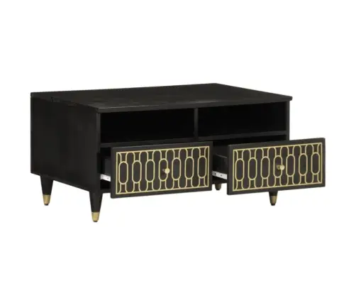 Kafijas Galdiņš, 80X54X40 Cm, Mango Masīvkoks Vidaxl