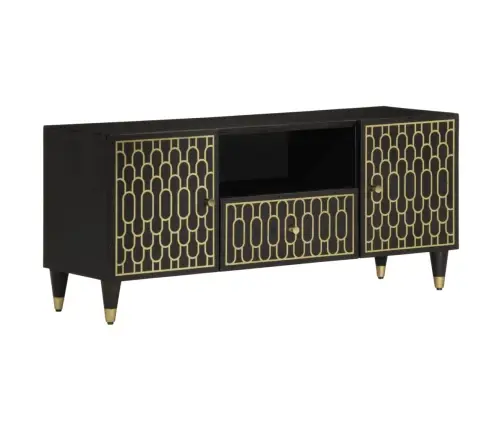 Tv Skapītis, 105X33X46 Cm, Mango Masīvkoks Vidaxl