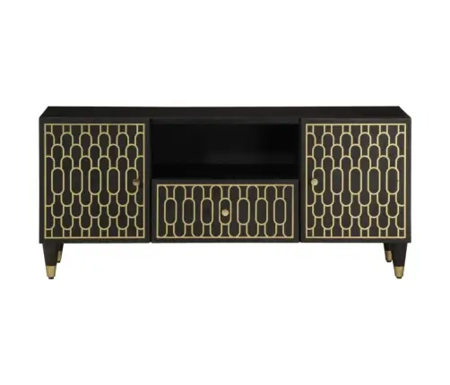 Tv Skapītis, 105X33X46 Cm, Mango Masīvkoks Vidaxl