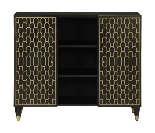 Skapītis, 90X33X75 Cm, Mango Masīvkoks Vidaxl