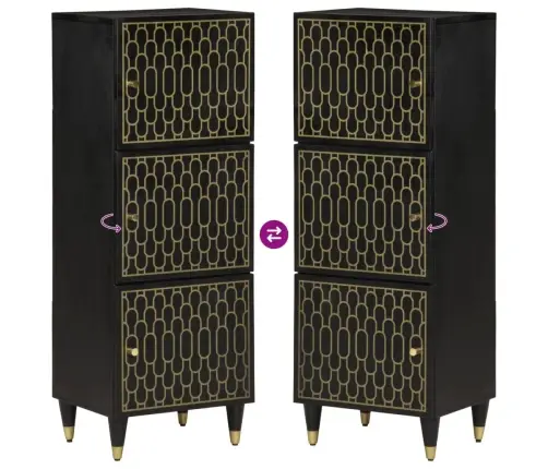 Kõrge Kapp, 40X33X110 cm Mangopuit