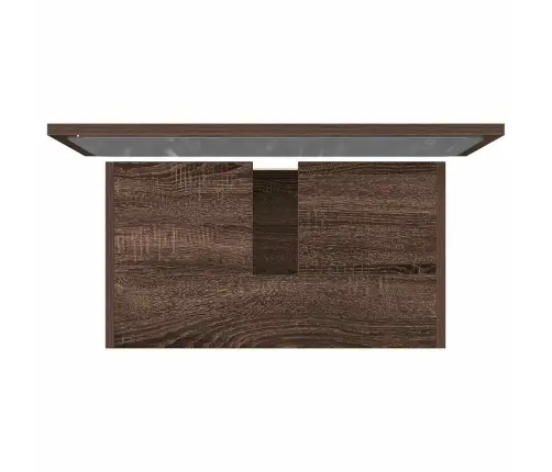 2-Daļīgs Vannasistabas Mēbeļu Komplekts, Ozolkoka Krāsa Vidaxl