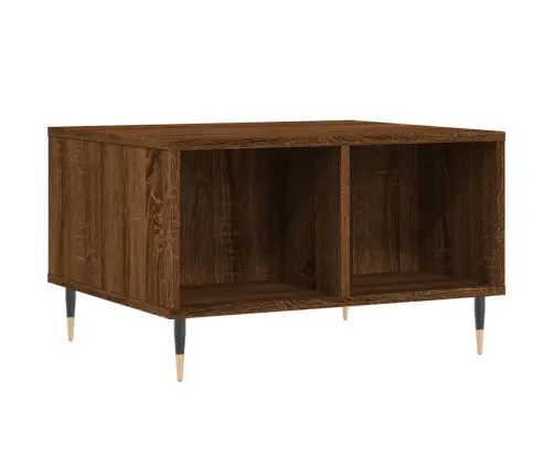 Kohvilaud, Pruun Tamm, 60X50X36,5 cm Tehispuit Kohvilaud, Pruun Tamm, 60X50X36,5 cm Tehispuit