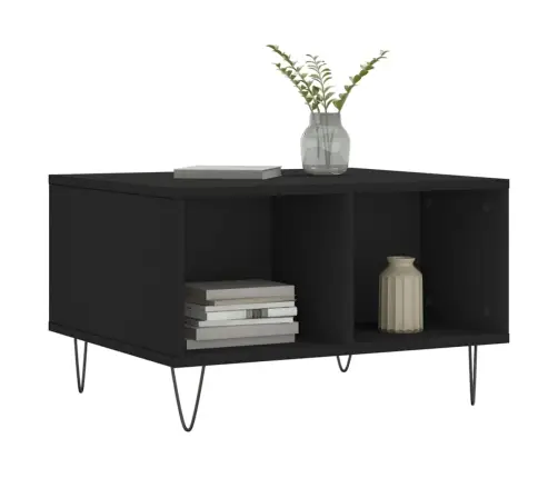 Kohvilaud, Must, 60X50X36,5 cm Tehispuit Kohvilaud, Must, 60X50X36,5 cm Tehispuit