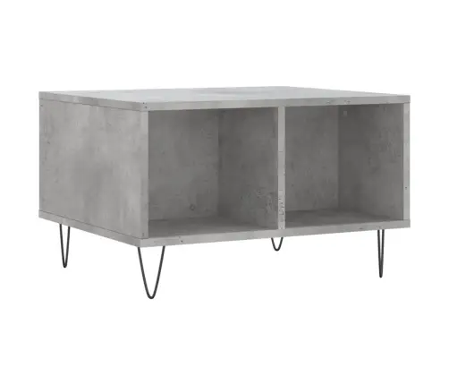 Kohvilaud, Betoonhall, 60 X 50 X 36,5 cm Tehispuit