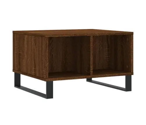 Kavos Staliukas, Rudas Ąžuolo, 60X50X36,5cm Apdirbta Mediena