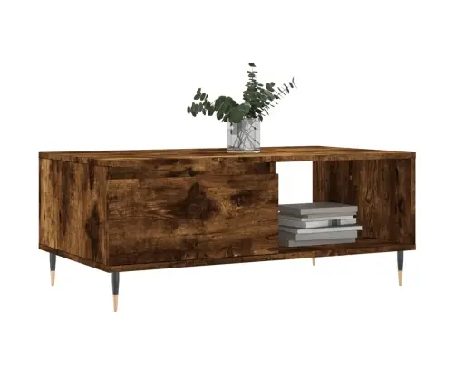 Kohvilaud, Suitsutatud Tamm, 90X50X36,5 cm Tehispuit