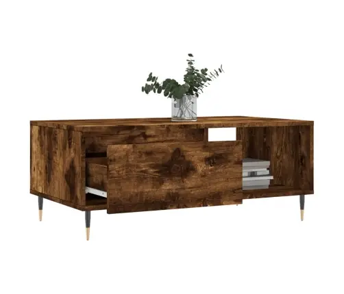 Kohvilaud, Suitsutatud Tamm, 90X50X36,5 cm Tehispuit