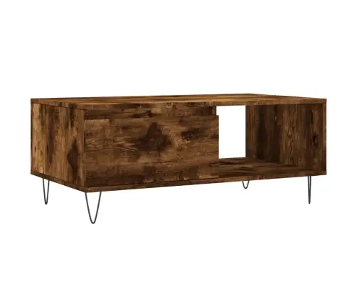 Kohvilaud, Suitsutatud Tamm, 90X50X36,5 cm Tehispuit