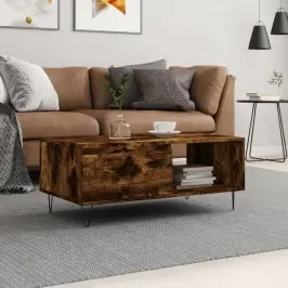 Kohvilaud, Suitsutatud Tamm, 90X50X36,5 cm Tehispuit
