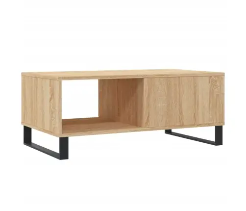 Kafijas Galdiņš, Ozolkoka, 90X50X36,5 Cm, Inženierijas Koks Vidaxl